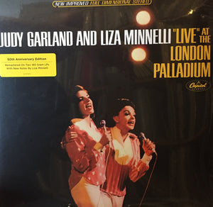 JUDY GARLAND & LIZA MINNELLI - "LIVE" AT THE LONDON PALLADIUM (2LP) VINYL