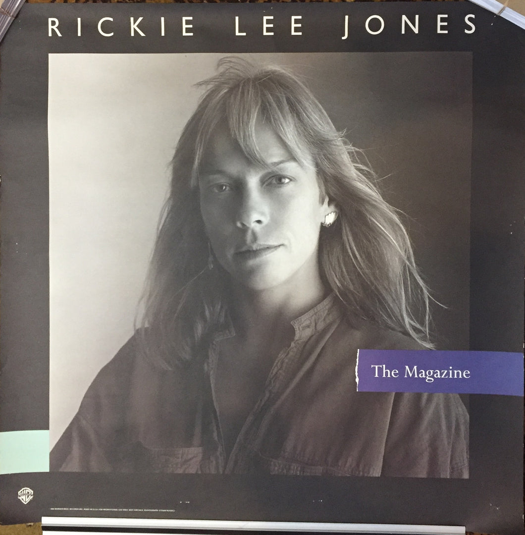 RICKIE LEE JONES - MAGAZINE (USED 1984) POSTER