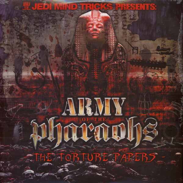 JEDI MIND TRICKS PRESENTS ARMY OF THE PHARAOHS - THE TORTURE PAPERS (2LP) VINYL