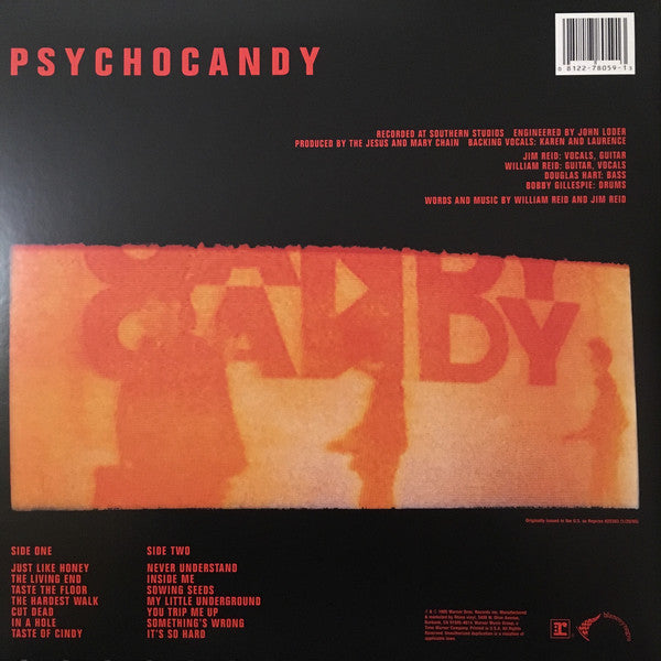 JESUS & MARY CHAIN - PSYCHOCANDY VINYL
