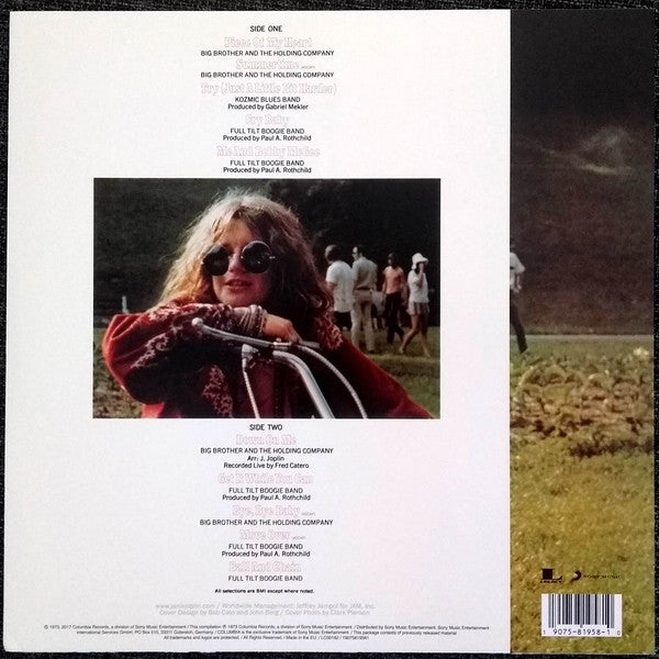 JANIS JOPLIN - GREATEST HITS VINYL