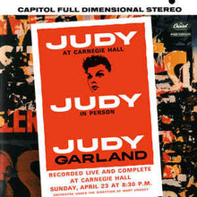 Load image into Gallery viewer, JUDY GARLAND - JUDY AT CARNEGIE HALL / JUDY IN PERSON (2LP) VINYL
