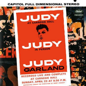 JUDY GARLAND - JUDY AT CARNEGIE HALL / JUDY IN PERSON (2LP) VINYL