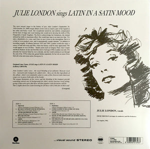JULIE LONDON - SINGS LATIN IN A SATIN MOOD VINYL