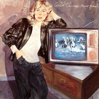 JONI MITCHELL - WILD THINGS RUN FAST (USED VINYL 1982 JAPAN M-/EX+)