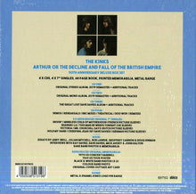 Load image into Gallery viewer, KINKS - ARTHUR 50TH ANNIVERSARY DELUXE (4X7&quot;/4CD/BOOK/PIN) BOX SET
