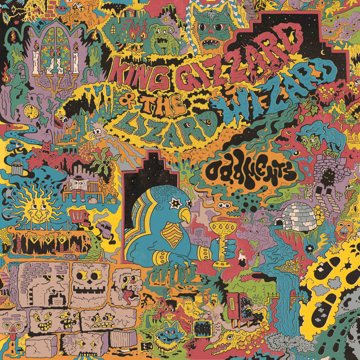 KING GIZZARD & THE LIZARD WIZARD - ODDMENTS (PURPLE COLOURED) VINYL