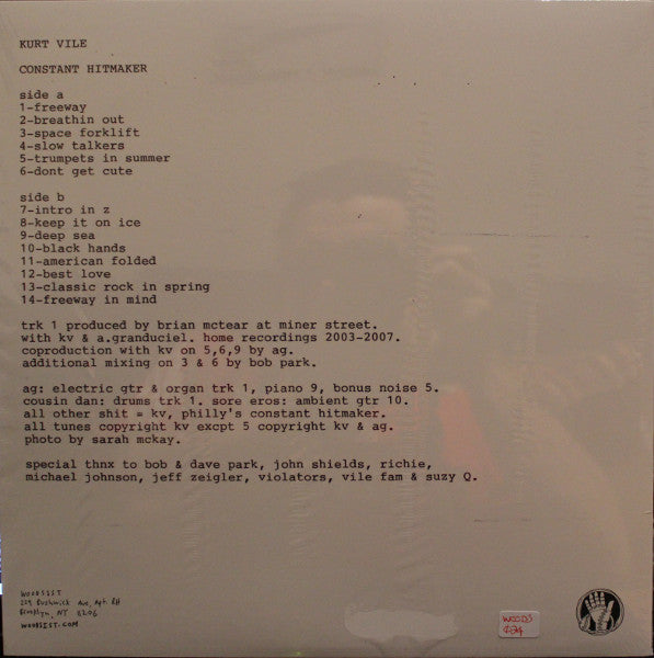 KURT VILE - CONSTANT HITMAKER VINYL