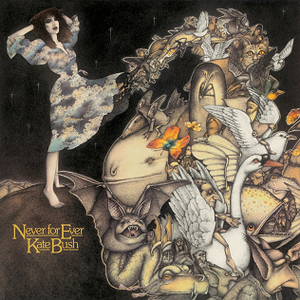 KATE BUSH - NEVER FOR EVER (USED VINYL 1980 JAPAN M-/M-)
