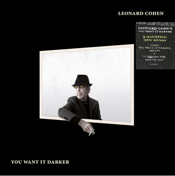 LEONARD COHEN - YOU WANT IT DARKER VINYL