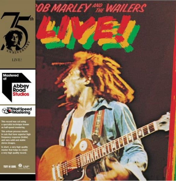BOB MARLEY & WAILERS - LIVE! (HALF SPEED REMASTER) VINYL