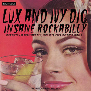 VARIOUS ARTISTS - LUX AND IVY DIG INSANE ROCKABILLY 2CD