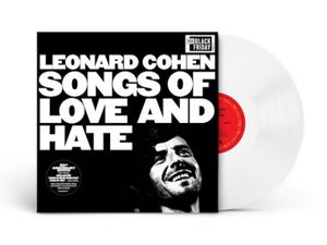 LEONARD COHEN - SONGS OF LOVE AND HATE (WHITE COLOURED) VINYL
