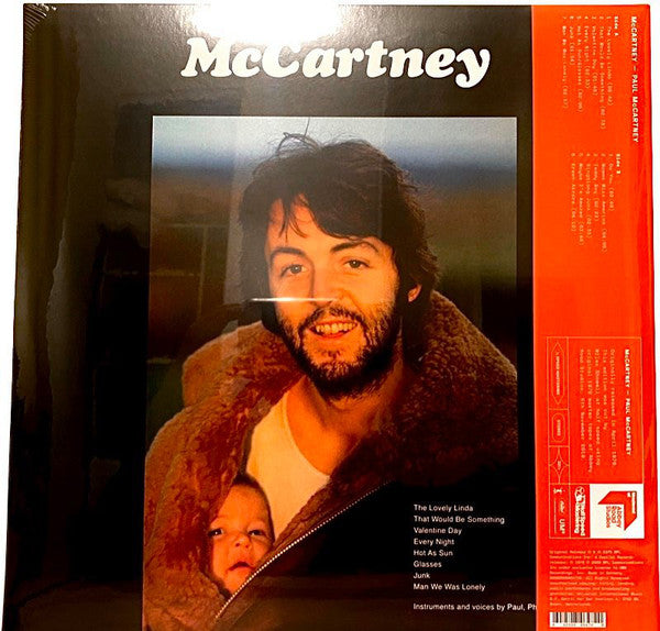 PAUL MCCARTNEY - MCCARTNEY (HALF SPEED MASTER) VINYL – GrevilleRecords