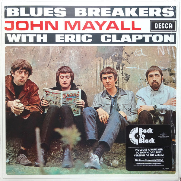 JOHN MAYALL WITH ERIC CLAPTON - BLUES BREAKERS VINYL