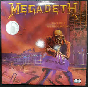 MEGADETH - PEACE SELLS...BUT WHO'S BUYING? VINYL
