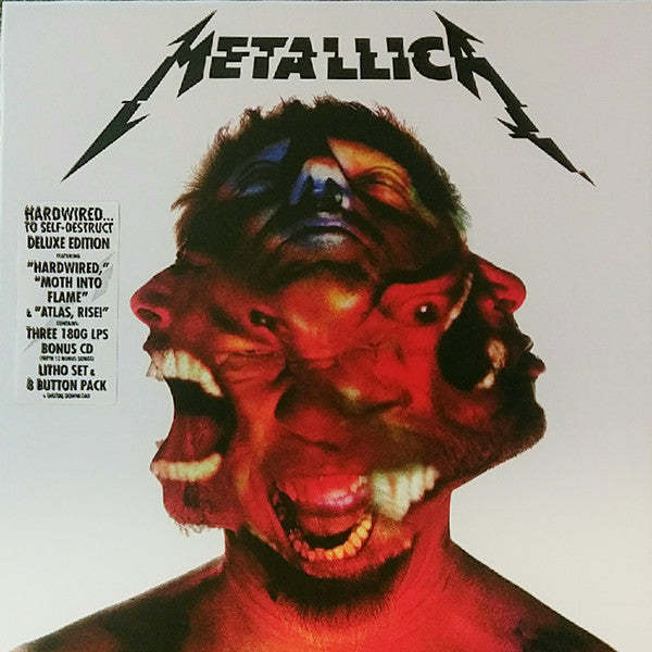 METALLICA - HARDWIRED... TO SELF-DESTRUCT (BLUE/YELLOW COLOURED 2LP/RED COLOURED 12