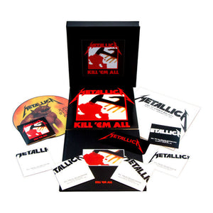 METALLICA - KILL 'EM ALL (3LP/12" PICTURE DISC/5CD/DVD) VINYL BOX SET