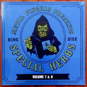 MF DOOM / METAL FINGERS ‎- SPECIAL HERBS VOLUME 7 & 8 (2LP) VINYL