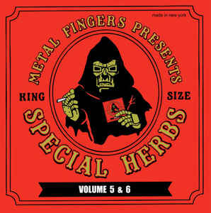 MF DOOM / METAL FINGERS -‎ SPECIAL HERBS VOLUME 5 & 6 (2LP+7