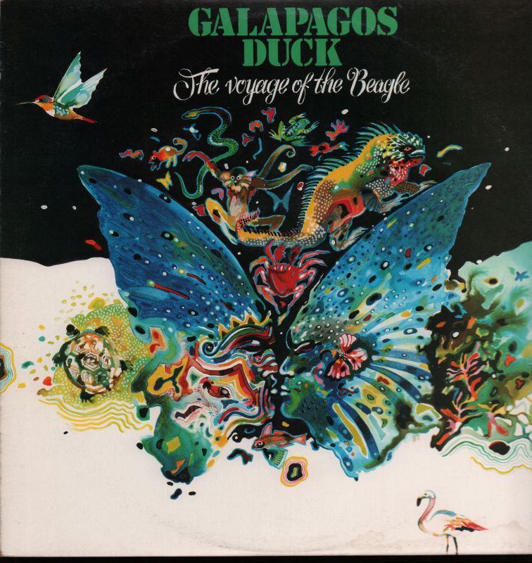 GALAPAGOS DUCK - THE VOYAGE OF THE BEAGLE (USED VINYL 1983 AUS M-/EX)