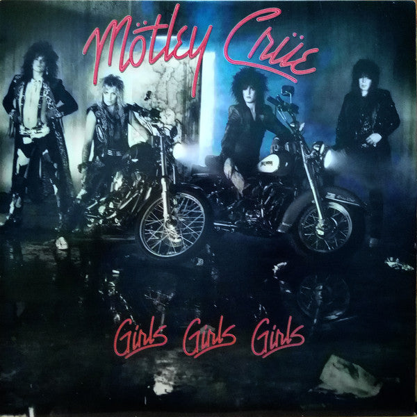 MOTLEY CRUE - GIRLS GIRLS GIRLS VINYL