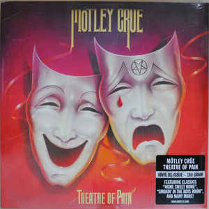 MOTLEY CRUE - THEATRE OF PAIN VINYL