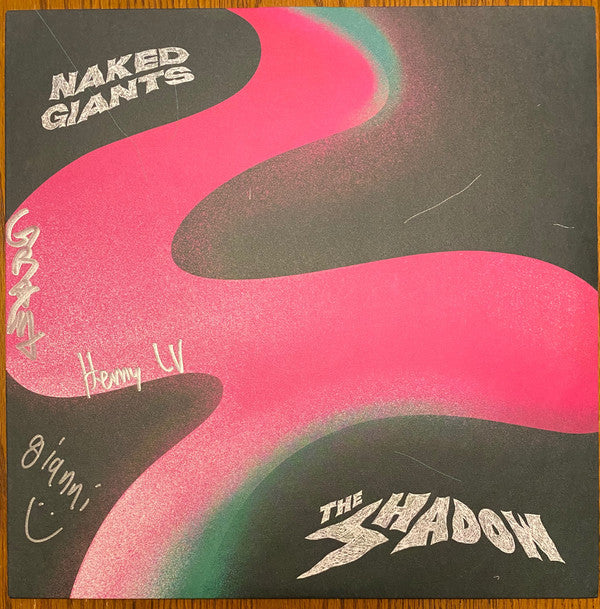 NAKED GIANTS - THE SHADOW (SIGNED) (CLEAR COLOURED) (USED VINYL 2020 US M-/M-)