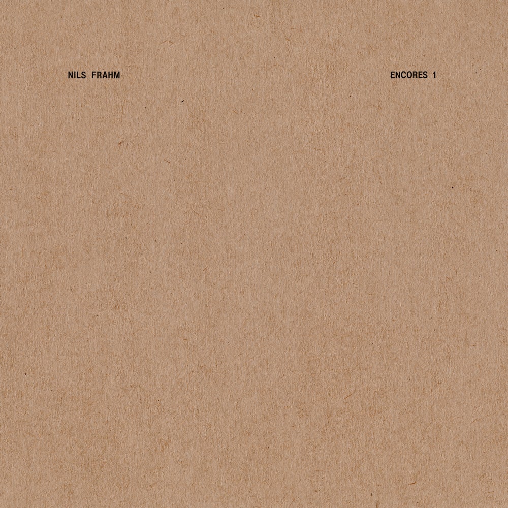 NILS FRAHM - ENCORES 1 VINYL