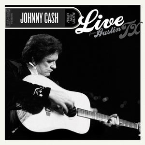 JOHNNY CASH - LIVE FROM AUSTIN TX VINYL