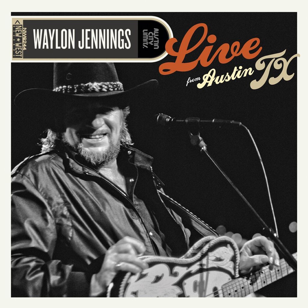 WAYLON JENNINGS - LIVE FROM AUSTIN TX (2LP) VINYL