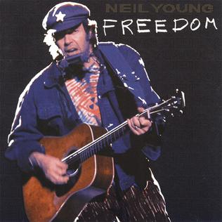 NEIL YOUNG - FREEDOM (USED VINYL 1989 AUS M-/M-)
