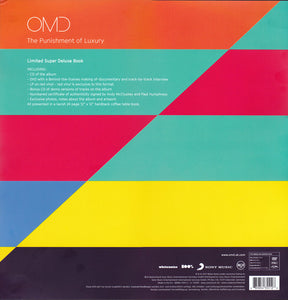 OMD - THE PUNISHMENT OF LUXURY (RED COLOURED LP/2CD/DVD) VINYL BOX SET