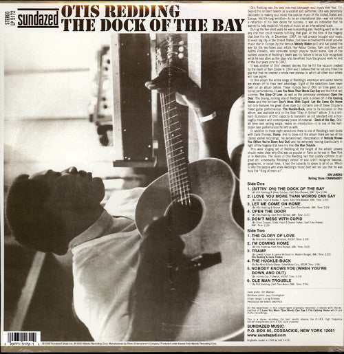 OTIS REDDING - THE DOCK OF THE BAY VINYL