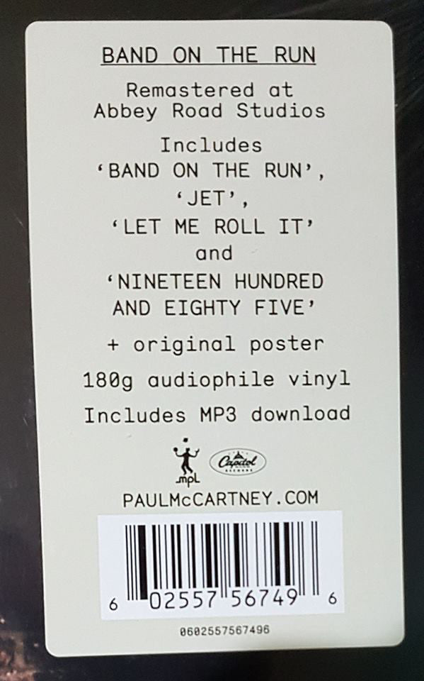PAUL MCCARTNEY & WINGS - BAND ON THE RUN VINYL