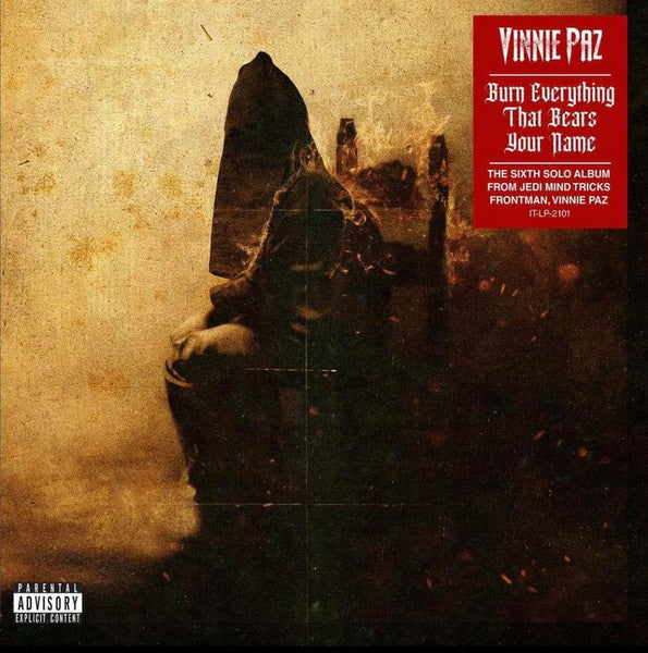 VINNIE PAZ - BURN EVERYTHING THAT BEARS YOUR NAME (2LP) VINYL
