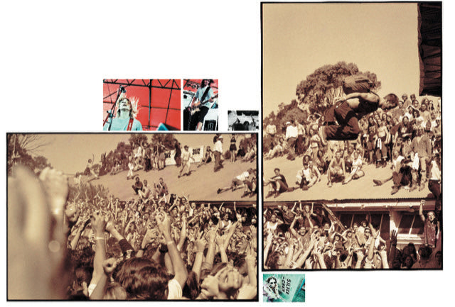 SOPHIE HOWARTH - PEACE LOVE & BROWN RICE: A PHOTOGRAPHIC HISTORY OF THE BIG DAY OUT BOOK
