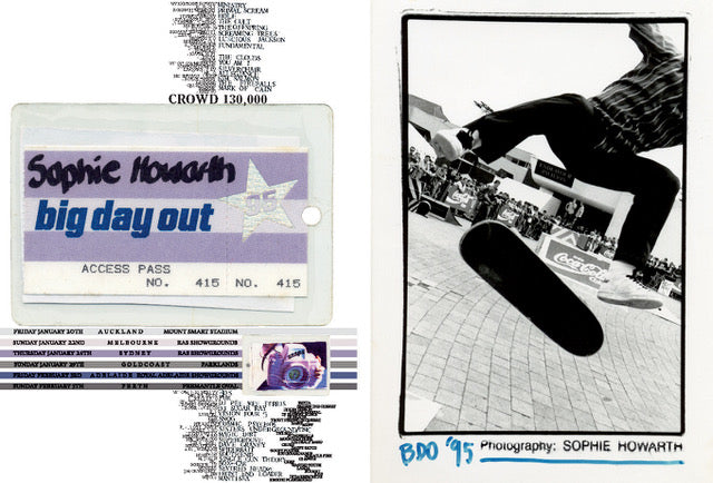 SOPHIE HOWARTH - PEACE LOVE & BROWN RICE: A PHOTOGRAPHIC HISTORY OF THE BIG DAY OUT BOOK