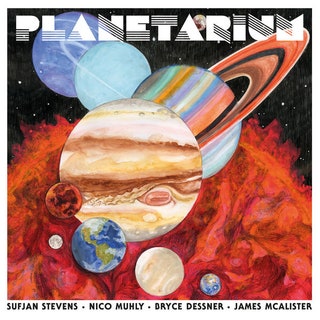 SUFJAN STEVENS, NICO MUHLY, BRYCE DESSNER, JAMES MCALISTER - PLANETARIUM (2LP) VINYL