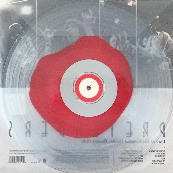 PRETENDERS - LIVE! AT THE PARADISE THEATRE, BOSTON 1980 (CLEAR/RED COLOURED) VINYL RSD 2020