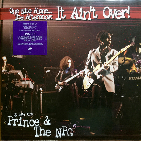 PRINCE & THE NPG - ONE NITE ALONE...THE AFTERSHOW: IT AIN'T OVER! (PURPLE COLOURED 2LP) VINYL