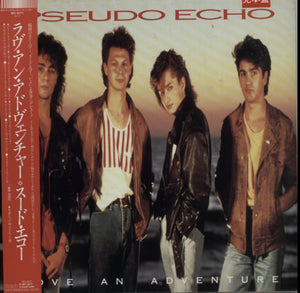 PSEUDO ECHO - LOVE AND ADVENTURE (USED VINYL 1987 JAPANESE M-/M-)