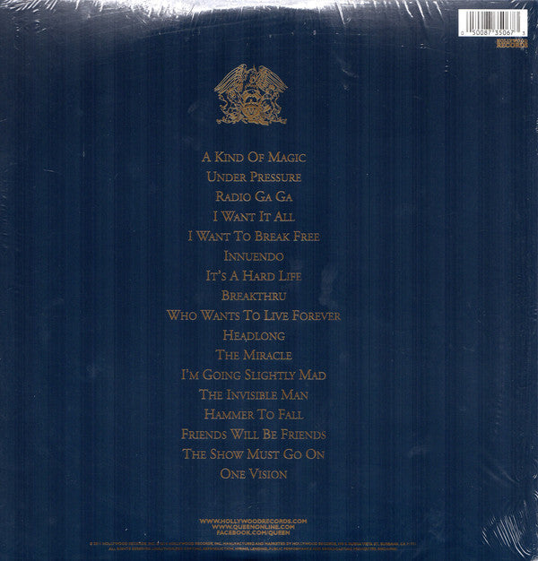 QUEEN - GREATEST HITS II (2LP) (HALF SPEED MASTERED) VINYL