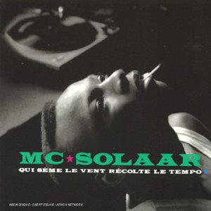 MC SOLAAR - QUI SEME LE VENT RECOLTE LE TEMPO (CLEAR COLOURED) VINYL