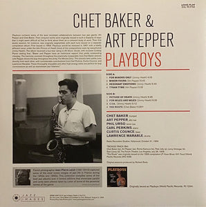 CHET BAKER & ART PEPPER - PLAYBOYS VINYL
