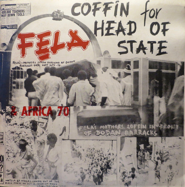 FELA KUTI - COFFIN FOR HEAD OF STATE VINYL
