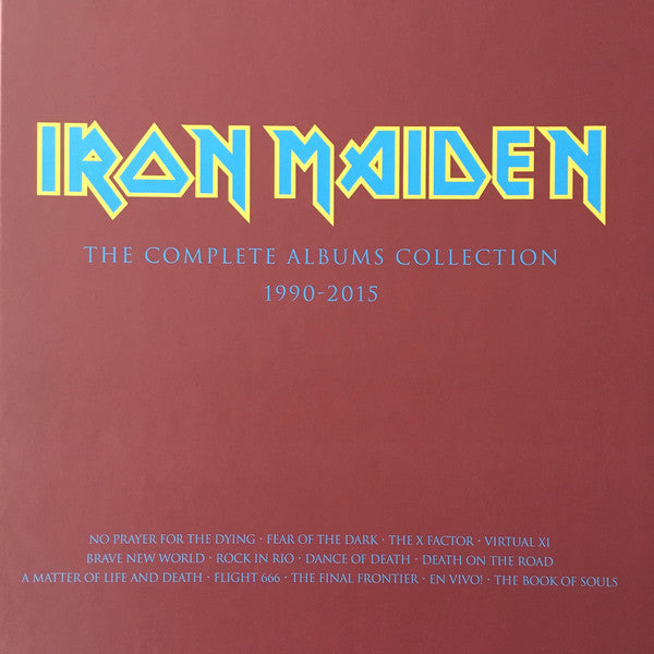 IRON MAIDEN  - THE COMPLETE ALBUMS COLLECTION 1990-2015   VINYL