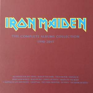 IRON MAIDEN  ‎– THE COMPLETE ALBUMS COLLECTION 1990-2015   VINYL