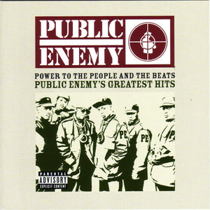 PUBLIC ENEMY - POWER TO THE PEOPLE & THE BEATS: PUBLIC ENEMY’S GREATEST HITS (BLOOD RED/BLACK SMOKE COLOURED 2LP) VINYL
