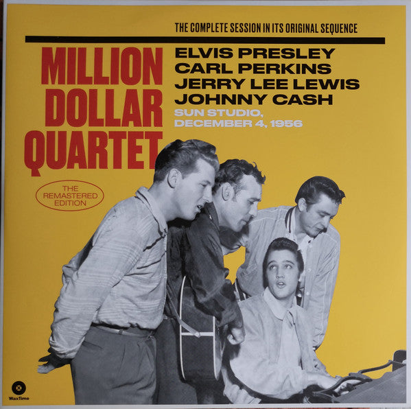 ELVIS PRESLEY, CARL PERKINS, JERRY LEE LEWIS & JOHNNY CASH - MILLION DOLLAR QUARTET (2LP) VINYL